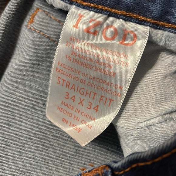 🌹IZOD COMFORT STRETCH STRAIGHT FIT JEANS - Picture 7 of 7